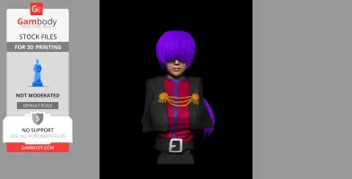 Shermie King of Fighters STL Files