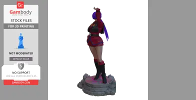 Shermie King of Fighters STL Files