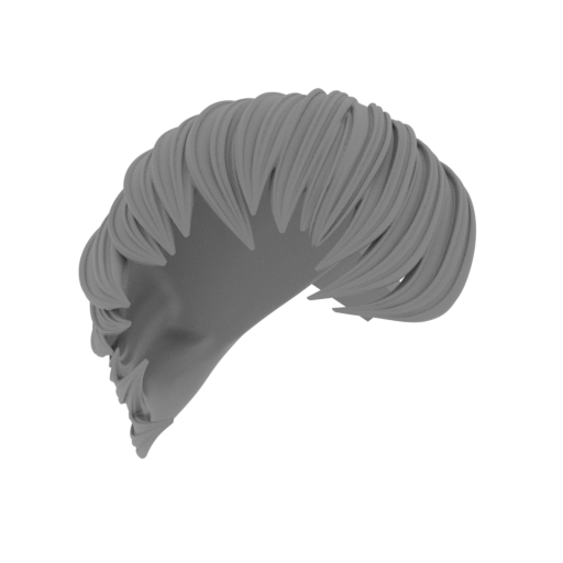 Shermie NSFW hair.stl