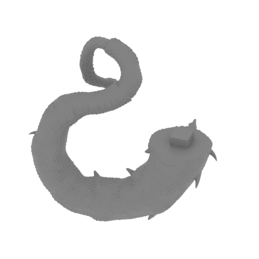 Green Dragon 01 PART 3.stl