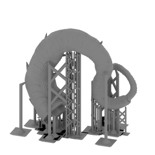 Green Dragon 01 PART 3 [SUPPORTED].stl