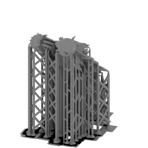 Green Dragon 01 PART 2 [SUPPORTED].stl