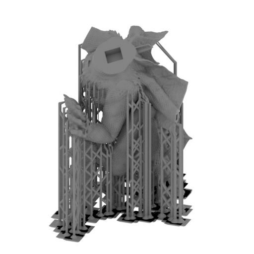 Green Dragon 01 PART 1 [SUPPORTED].stl