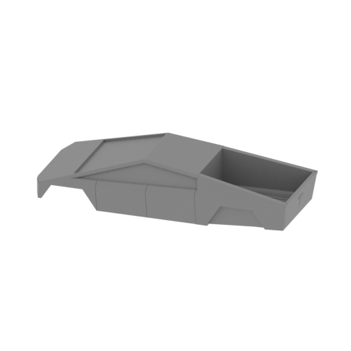 Cybertruck_Silver_Body_One_Part.stl
