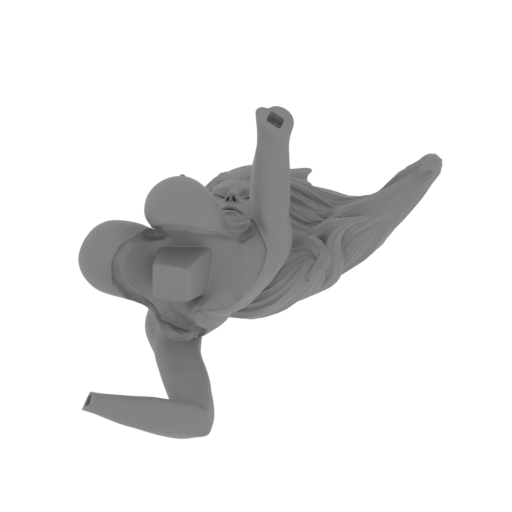 Cheetara_NSFW Upper.stl