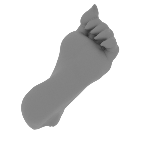 Cheetara_Snarf Foot 02.stl