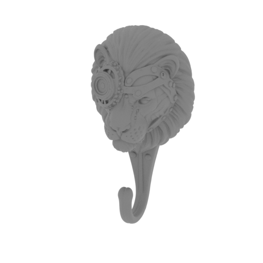 Steampunk_Lion_Hook_1205214659_generate.stl