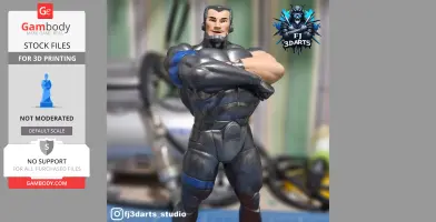 SIlverhawks colection x6 characters fanarts 3d printing collectibles by CG Pyro