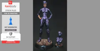 SIlverhawks colection x6 characters fanarts 3d printing collectibles by CG Pyro