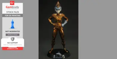 SIlverhawks colection x6 characters fanarts 3d printing collectibles by CG Pyro