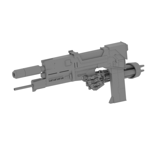 object ulnar bone and Plasma rifle R.stl
