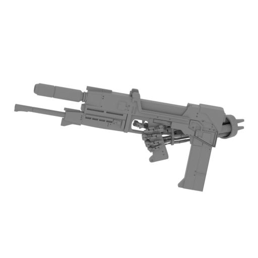 object ulnar bone together plasma rifle P.stl