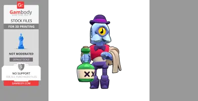 A round-headed robot with a bow tie holds a bottle and towel, resembling a bartender.