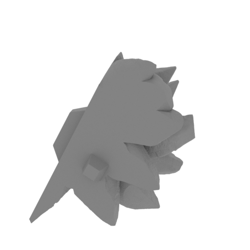 Ichigo_LeftRocks_V1.stl