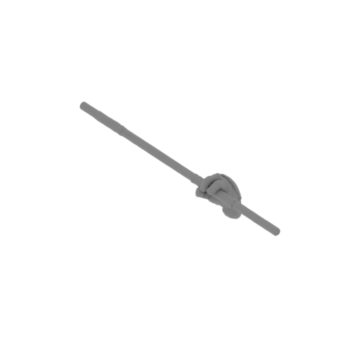 donny left hand and staff.stl