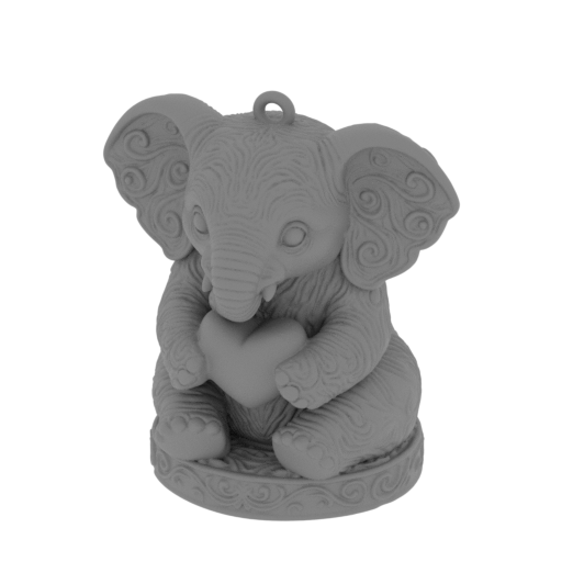 Meshy_AI_Golden_Heart_Elephant_0115212209_generate.stl