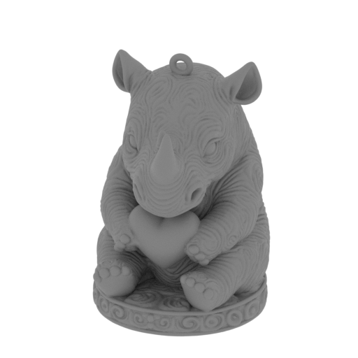 Meshy_AI_Golden_Heart_Rhino_0115213448_generate.stl