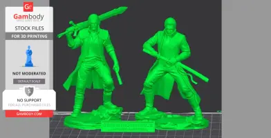 DEVIL MAY CRY - Dante and Vergil 3D Print Collection