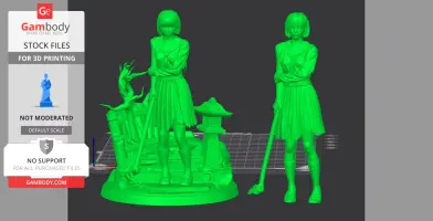 Shimizu Hinako - Silent Hill STL Model