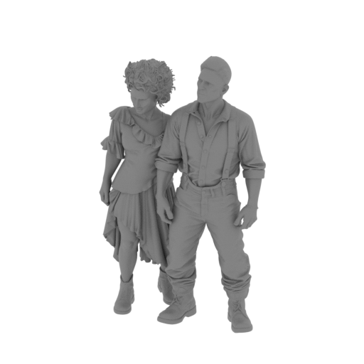 The Bride Frankenstein's monster and bride.stl