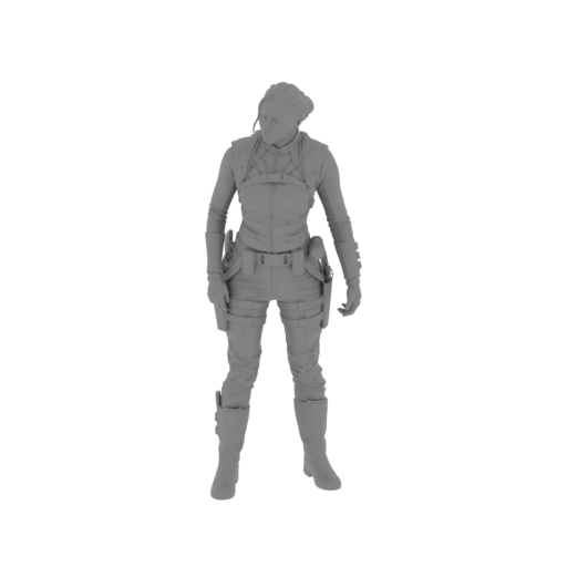 Sophie Turner Lara Croft Amazon Prime Collection.stl