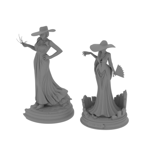 Lady Dimitrescu (Resident Evil Village) Collection.stl