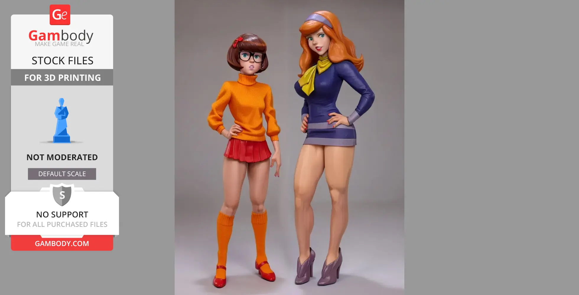 Lot de 4 figurines série Scooby-Doo HANNA BARBERA Fred, Daphné, Ver