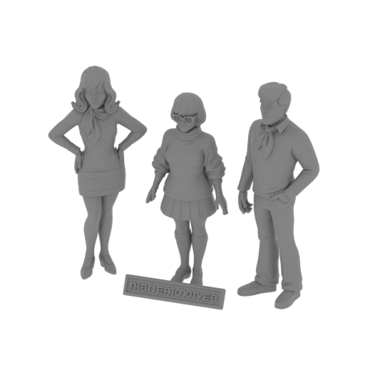 Daphne and Velma Classic Fred incl.stl