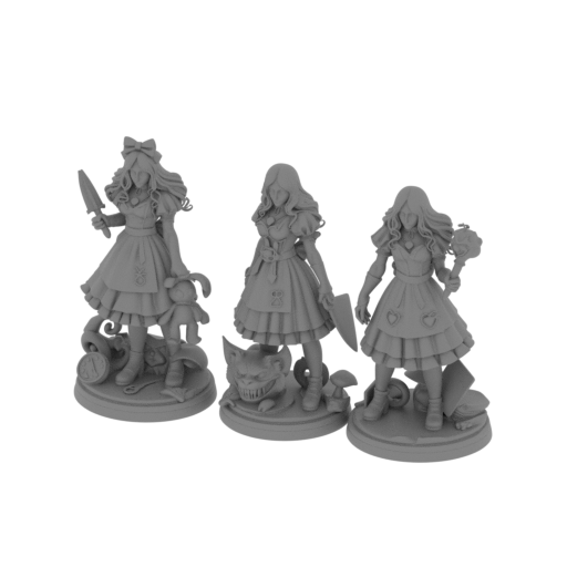 ALICE IN WONDERLAND COLLECTION.stl