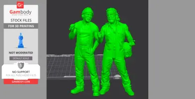 Cheech and Chong 3D Print Files