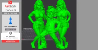Leisure Suit Larry Adventures 3D Print Files