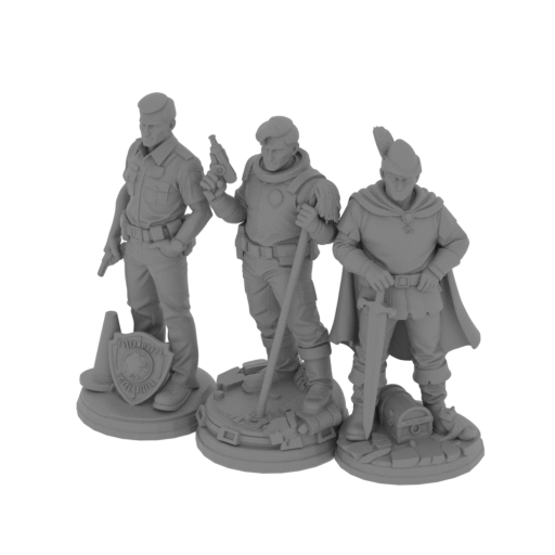 POLICE QUEST SPACE QUEST HEROES QUEST.stl