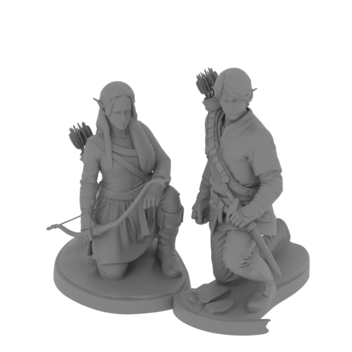 LEGEND OF ZELDA - LINK AND ZELDA TV SERIES.stl