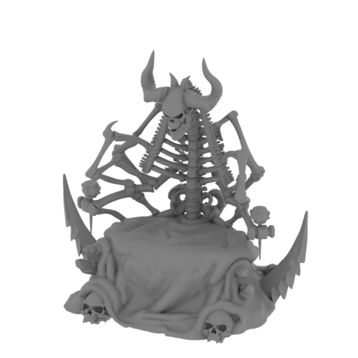 MASTERS OF THE UNIVERSE - Skeletor Throne.stl