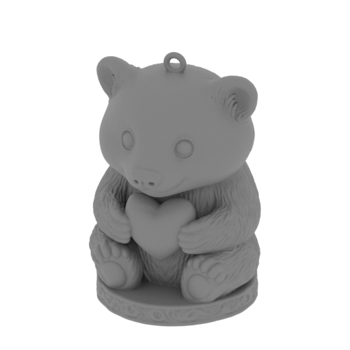 Meshy_AI_Badger_Love_Charm_0126213407_texture.stl