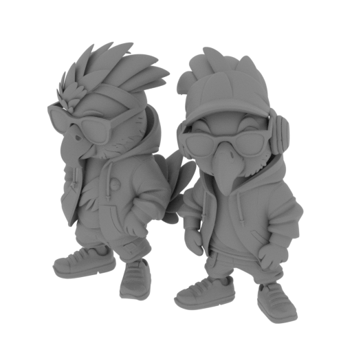 Urban Birdz Collection.stl.stl