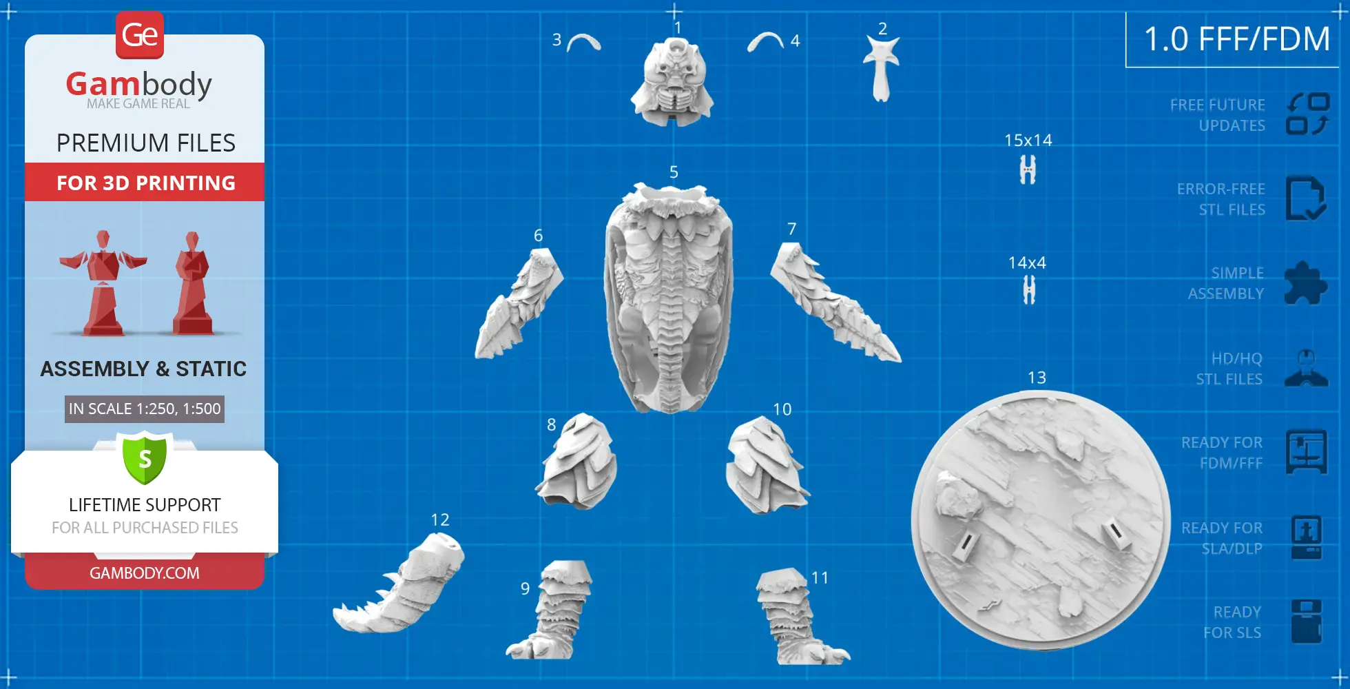 Megalon - Kaiju 3D Models & STL Files | Gambody