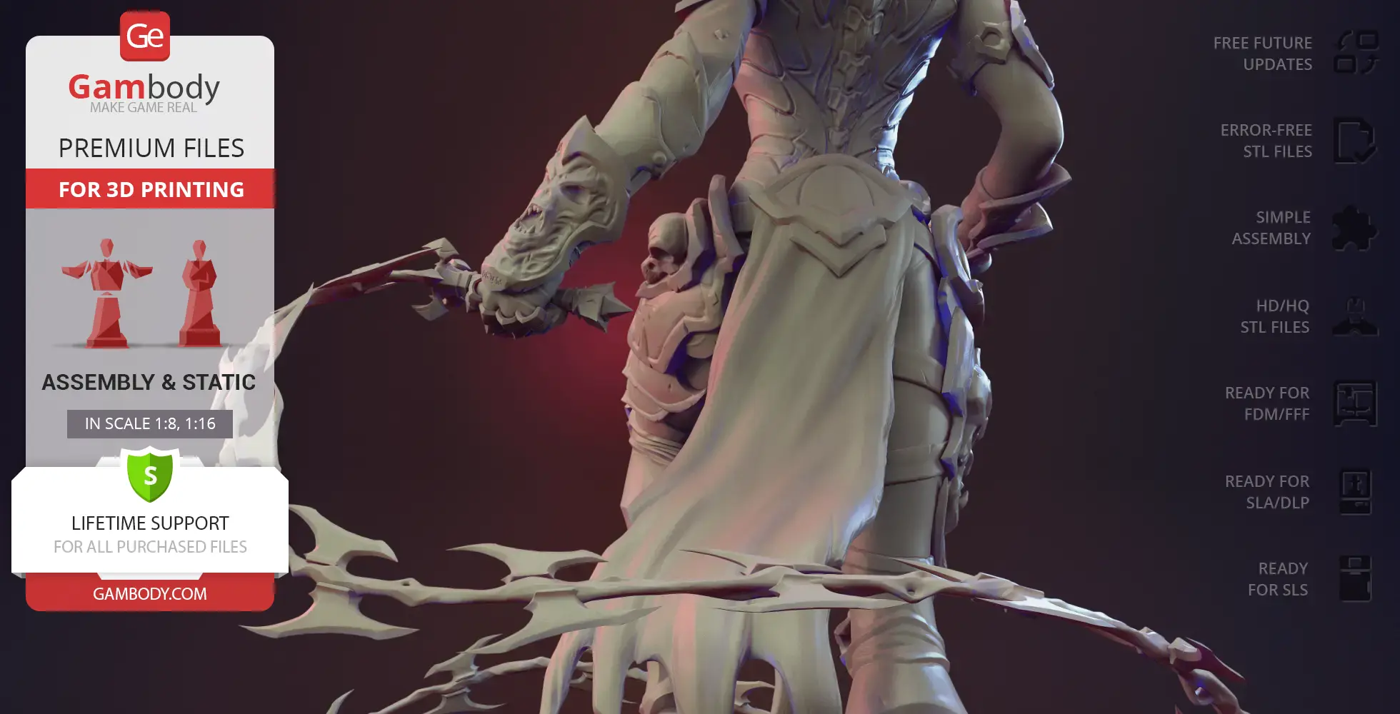 Fury Darksiders - Video Games 3D Models | Gambody