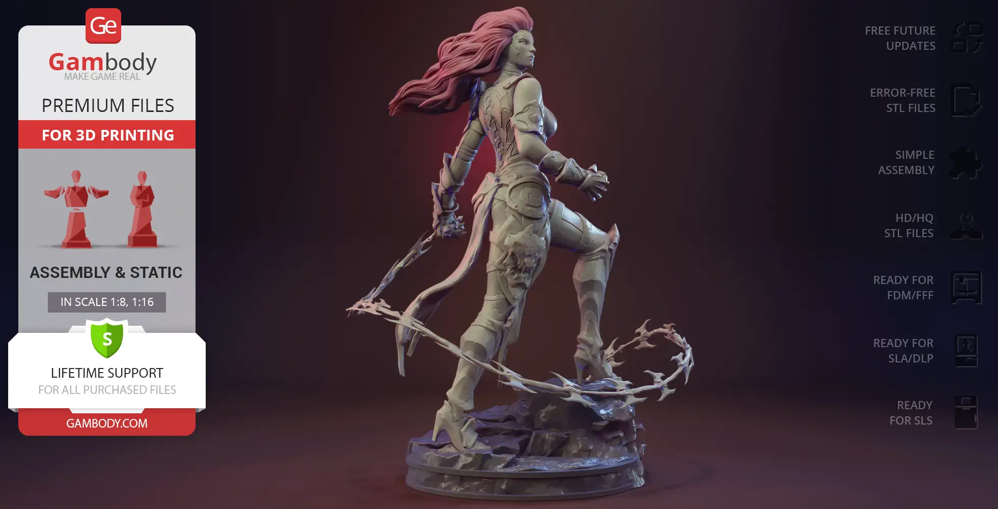 Fury Darksiders - Video Games 3D Models | Gambody