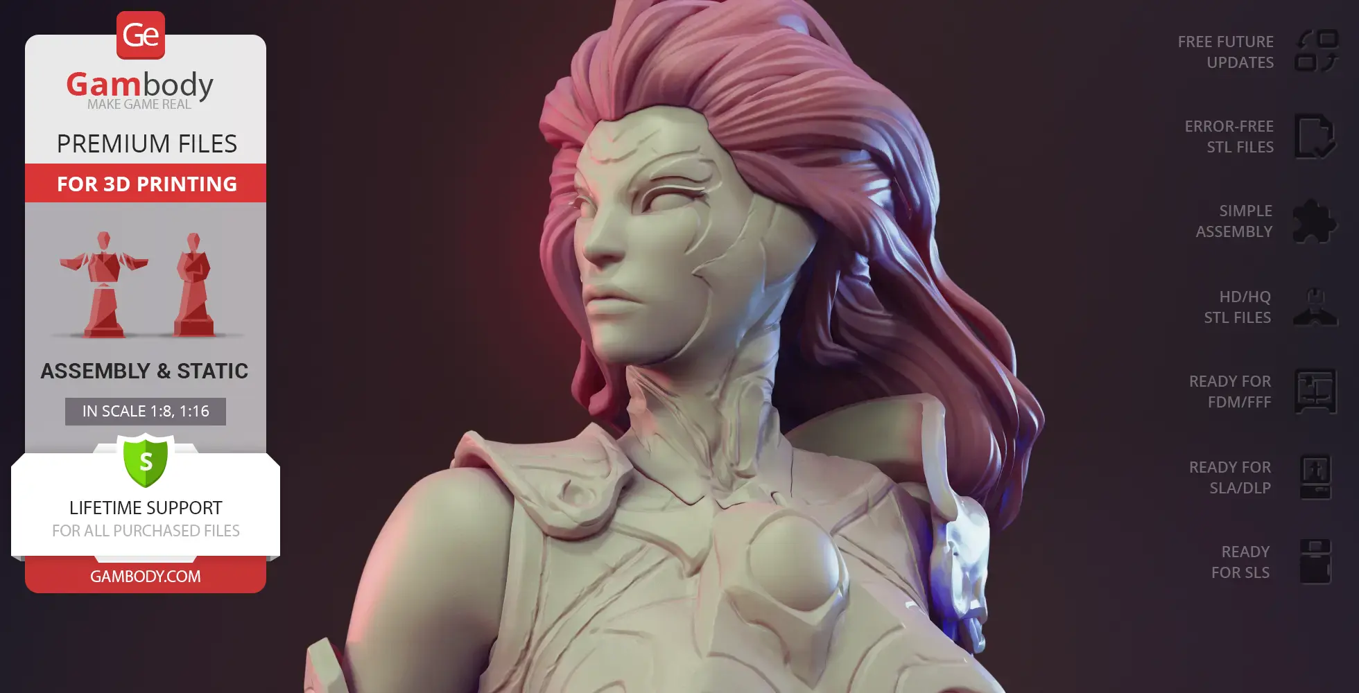 Fury Darksiders - Video Games 3D Models | Gambody