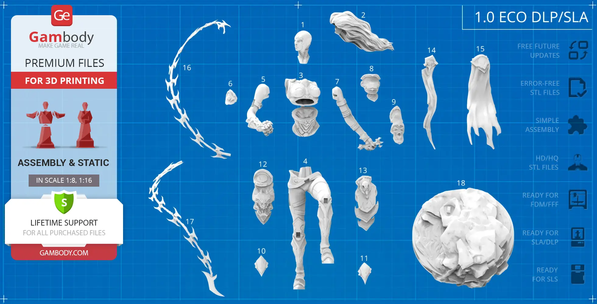 Fury Darksiders - Video Games 3D Models | Gambody