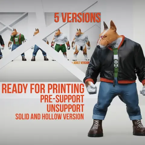 Duke the bullterrier