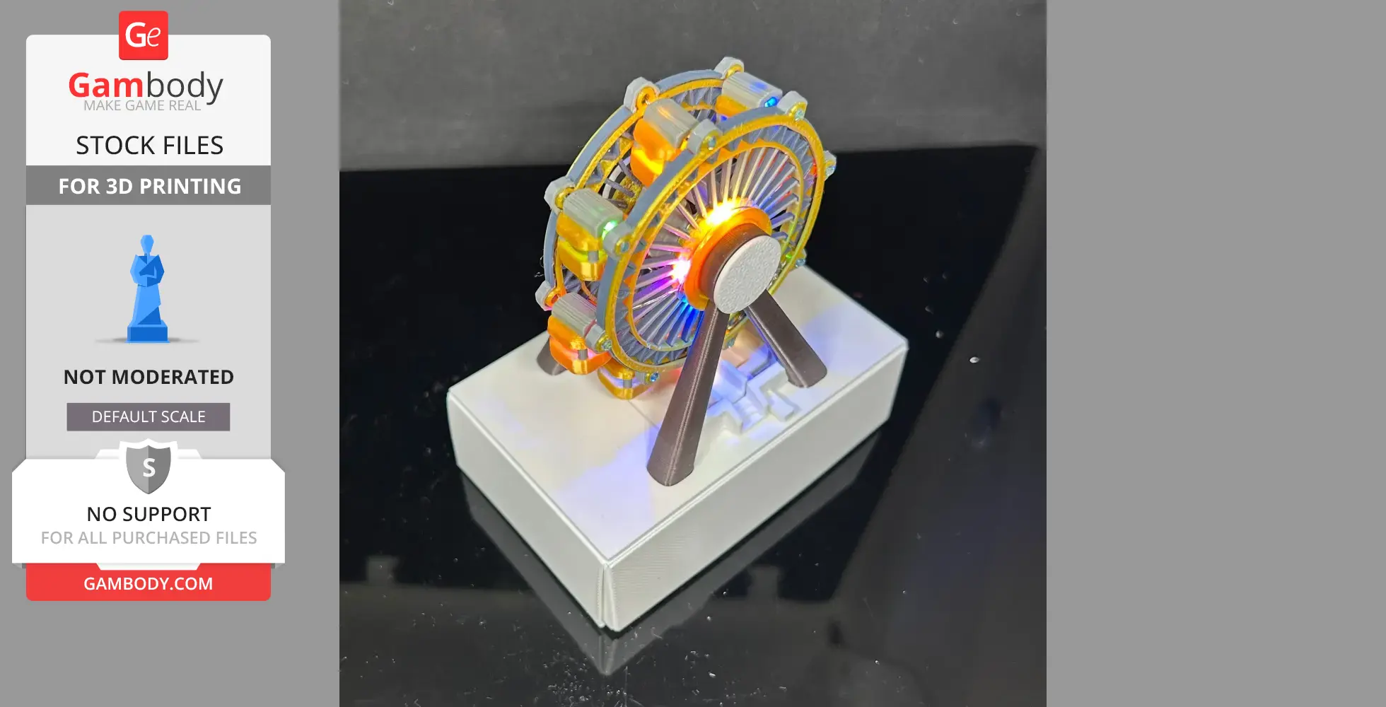 Ferris Wheel - STL files for 3D Printing | Gambody Stock