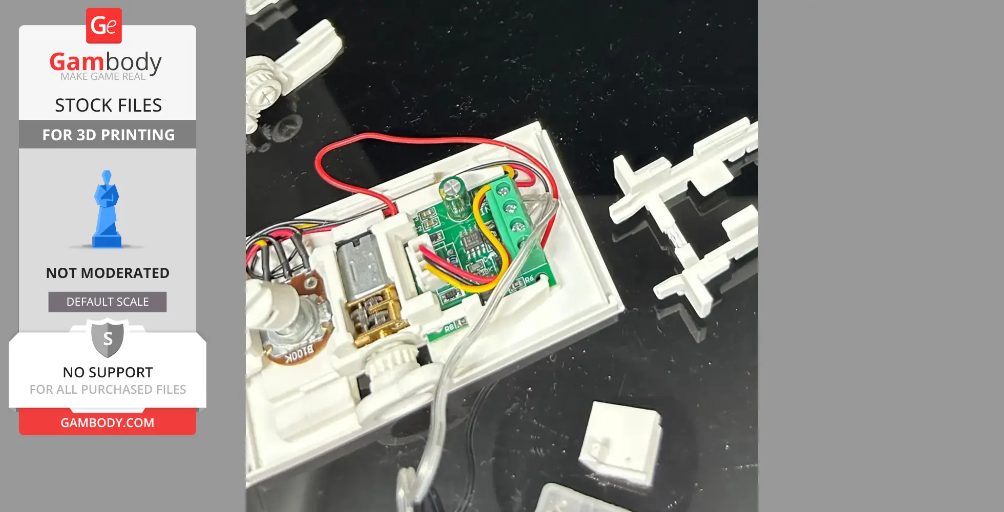 Ferris Wheel - STL files for 3D Printing | Gambody Stock
