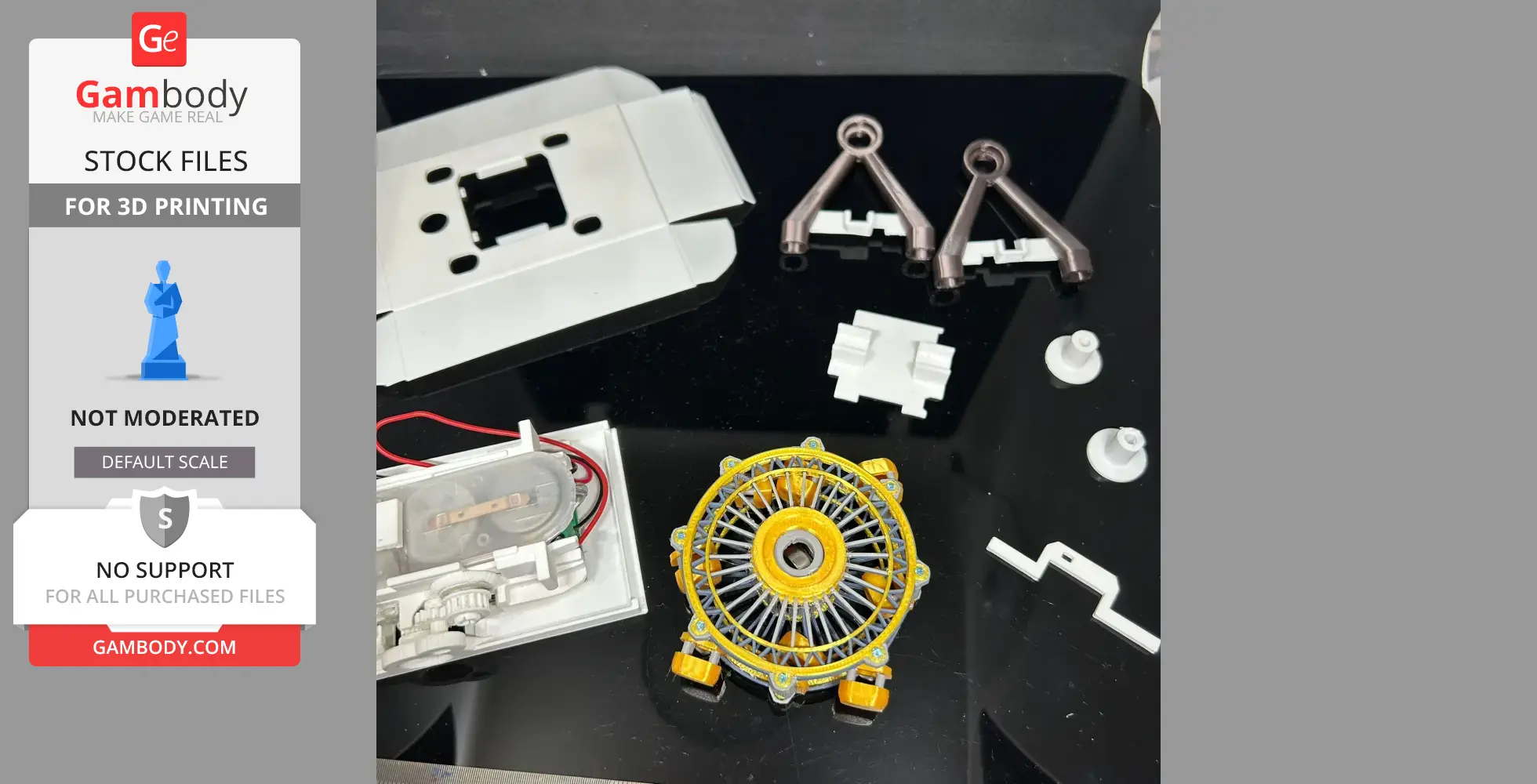 Ferris Wheel - STL files for 3D Printing | Gambody Stock