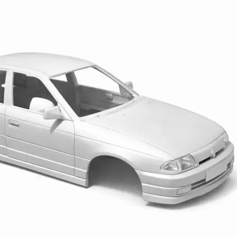 RC CAR SHELL - OPEL TS SEDAN