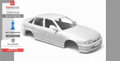 RC CAR SHELL - OPEL TS SEDAN