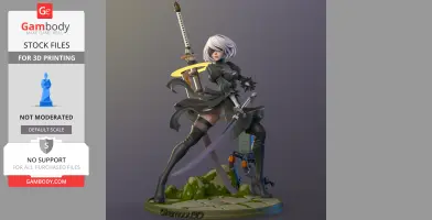 2B from Nier Automata 3D Print Files STLs