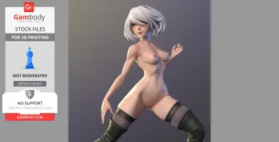2B from Nier Automata 3D Print Files STLs