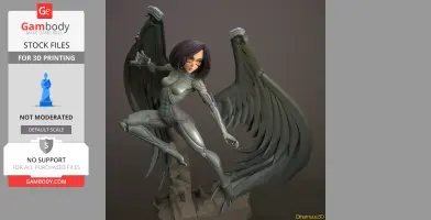 Alita Battle Angel 3D Print Files STLs